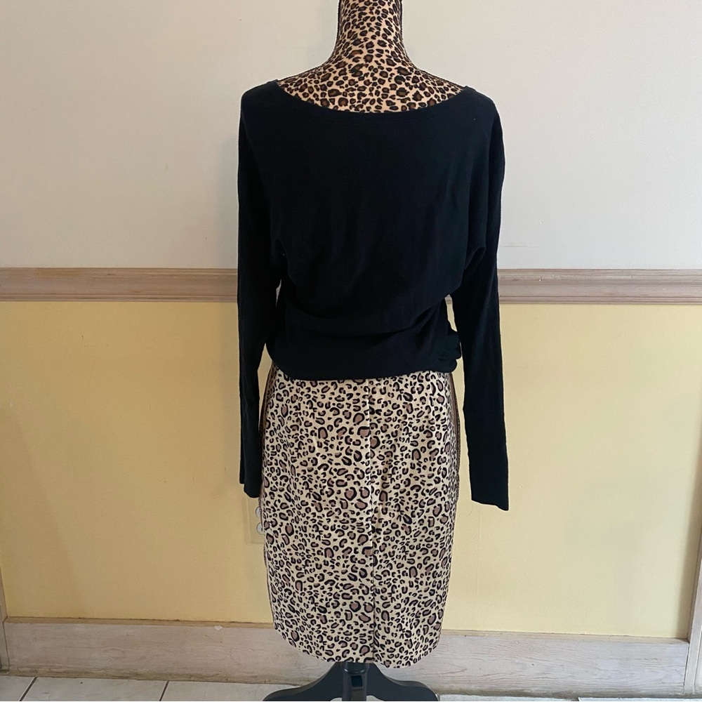 Lilly Pulitzer Women's Black Long Sleeve Silk Blend Sweater RN88189 Size Med L1